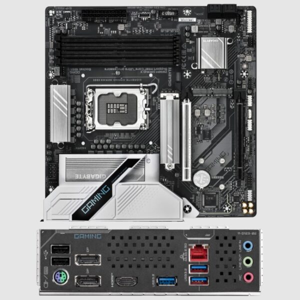 Tarjeta madre Gigabyte Z890M GAMING X socket 1851 Series 2 4xDDR5 1xHDMI 2xDP Micro ATX