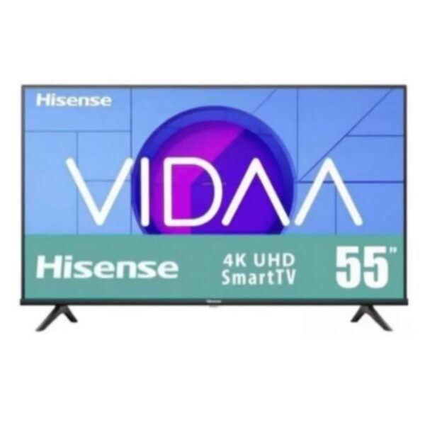 Tv Hisense 55 Smart 4K Apple Homekit Airplay Miracast Navegador de Internet  VIDAA