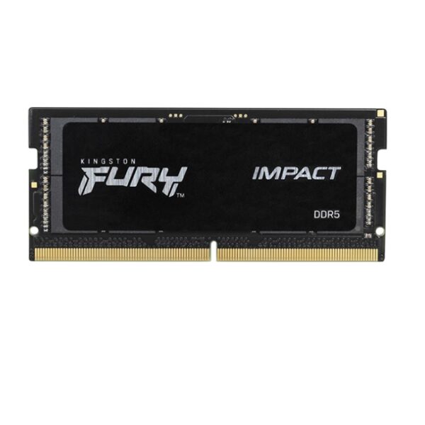 Sodimm Kingston 32GB DDR5 5600Mhz Fury Impact Black KF556S40IB-32