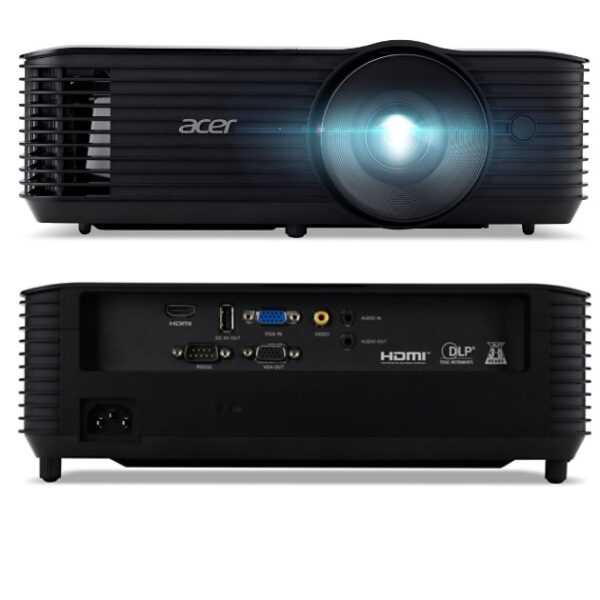 PROYECTOR ACER X1128H (DSV1844) DLP SVGA  800*600 nativo 1920*1080 Maximo 4500L HDMI/VGA