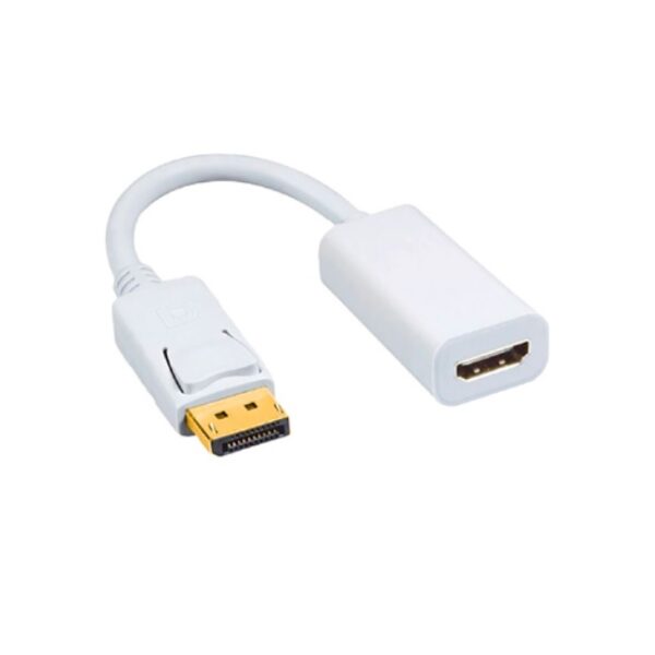 Adaptador  Brobotix Displayport macho a HDMI hembra color Negro