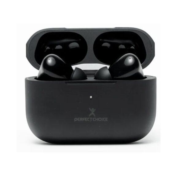 Audifonos Perfect Choice Intrauriculares con Micrófono NESH Inalámbrico Bluetooth modelo PC-117186 color Negro