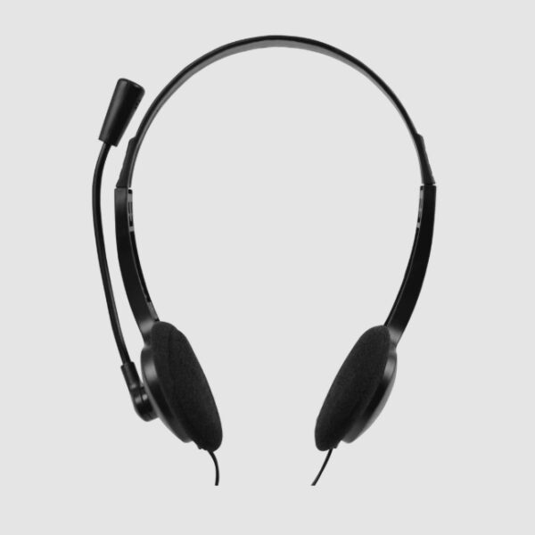 Audifono Easy line  ON-EAR 1conector 3.5mm TRSS modelo EL-994787 color Negro