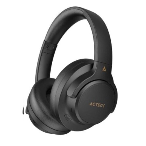 Audífonos Inalambricos Acteck  Hype Epic HP750 Conexión Bluetooth  3.5mm  Cancelación de ruido  Color Negro
