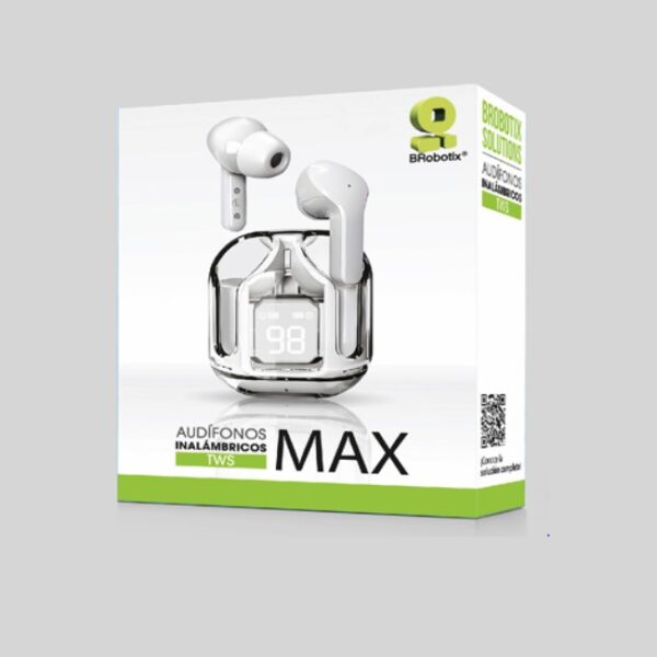 Audifono Brobotix TWS bluetooth mini  modelo 6005859 color Blanco max