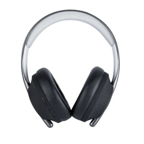 Audifonos Diadema Techzone Ultrabass Negro con gris Conectividad Bluetooth 5.2  Alcance 10m 2480Ghz