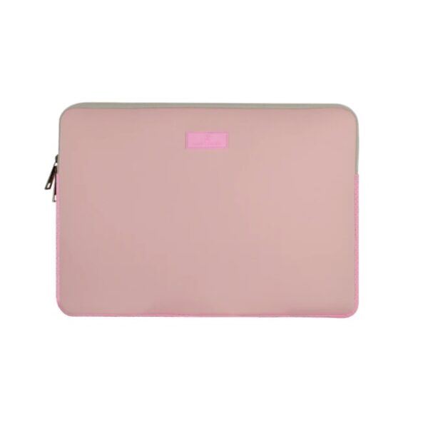 Funda Perfect Choice de neopreno para laptop 15.6 pulg Bagiq modelo PC-084273 color Rosa.