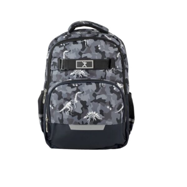 Mochila escolar Perfect Choice  para niños Arcade diseño de Dinosaurios modelo PC-085164