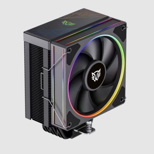 Enfriamiento de Aire Balam Rush Heliux Pro HEX60 Negro 240W ARGB 600-2200 RPM 6 pipas compatible con Intel y AMD