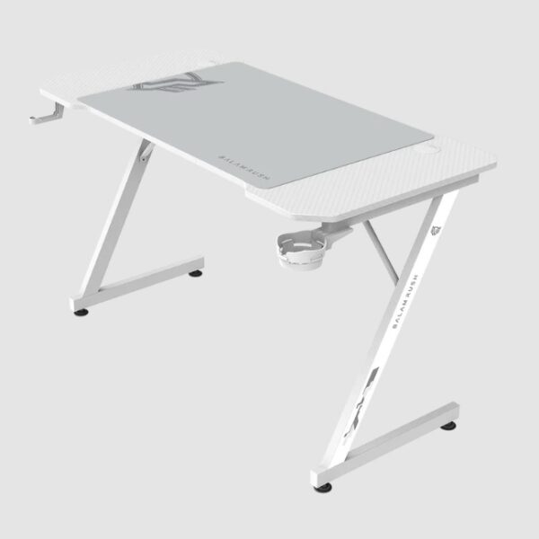 Escritorio Gamer Balam Rush Olympus Spot MRX4000 120x60x74 incluye accesorios blanco
