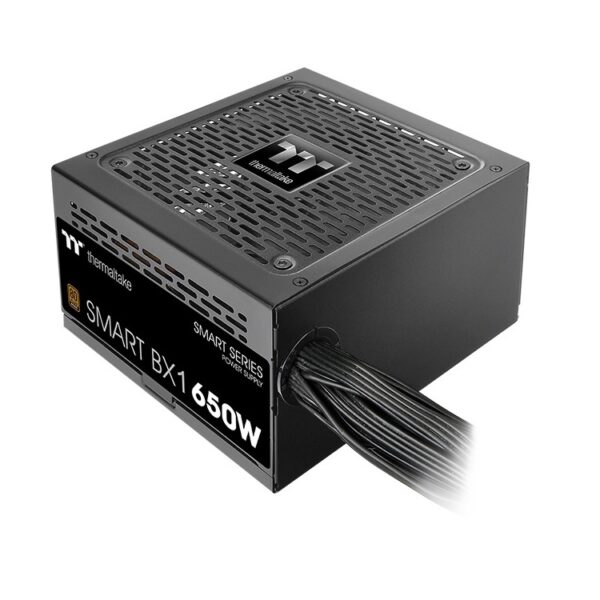 Fuente de poder Thermaltake 650W Smart BX1 80plus Bronze No Modular PS-SPD-0650NNFABU-4