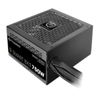 Fuente de poder Thermaltake 750W Smart BX1 80plus Bronze No Modular PS-SPD-0750NNFABU-4