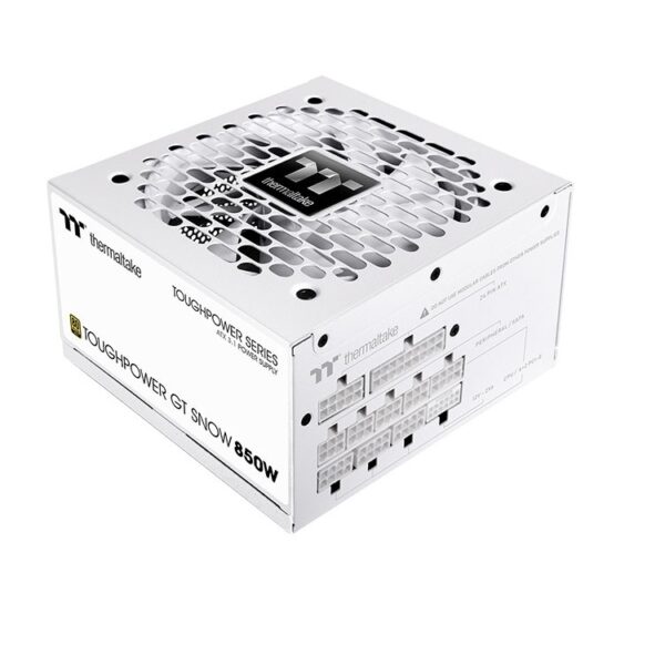 Fuente de poder Thermaltake 850W TOUGHPOWER GT SNOW (Blanca) 80plus Gold Full Modular PS-TPT-0850FNFAGU-W  TPD-850AH2FXG-3
