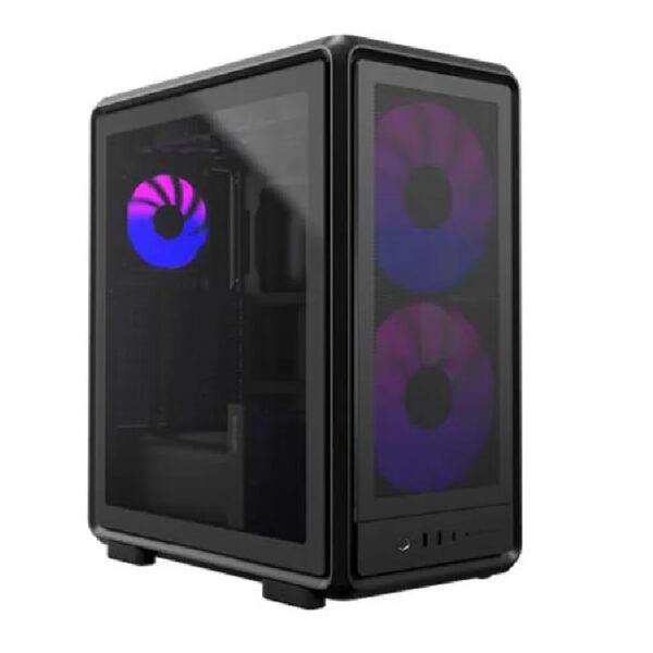 Gabinete Cooler Master MasterFrame 500 Mesh Silver 2xUSB A 3.2 1xUSB C 3.2  1xAudioJack 3.5mm Media Torre