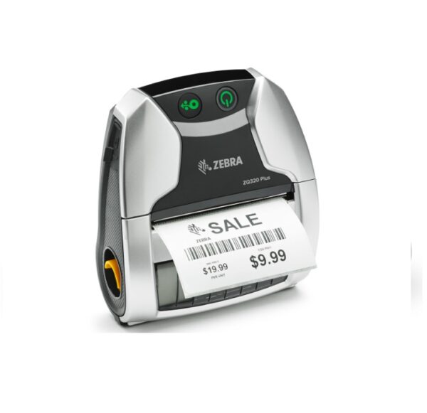 Impresora Zebra Portatil ZQ320 DT Transferencia Directa Plus - Bluetooth 4.X  Sensor sin Sensor de Etiqueta  Uso Exterior  Ingles Grupo L