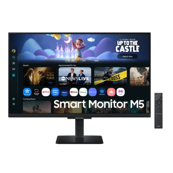 Monitor Samsung 27 pulg LED inteligente 1920*1080 60Hz Full HD Netflix YouTube Disney 2HDMI / VESA Bocinas Integradas Negro