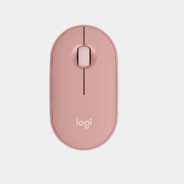 Mouse Logitech M350 Rosa Inalámbrico DPI 4000  3xbotones compatible con Windows Y macOS
