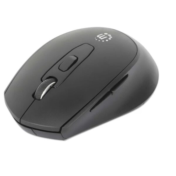 Mouse Manhattan Optico inalambrico negro 6 botones 2.4G