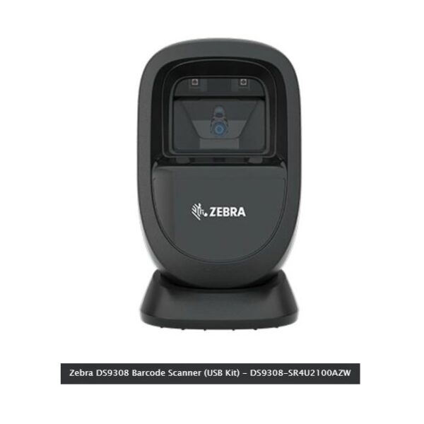 Lector de Codigo de Barras Zebra DS9308-SR4U2100AZW Imager 1D  2D Usb Negro Kit