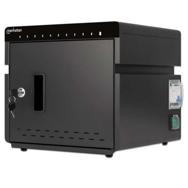 Gabinete Intellinet de carga 10 dispositivos USB C 10.8 pulgadas 180W con carga rapida con llave