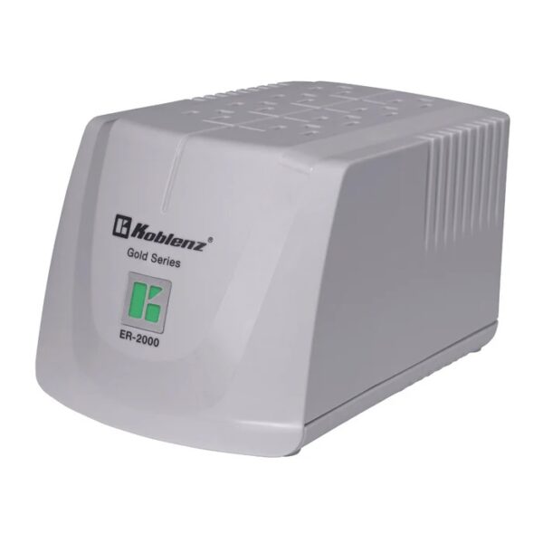 Regulador Koblenz ER-2000 2000 VA/ 800 W 8 contactos NEMA 5-15R aterrizados regulados indicador LED 95 - 145V