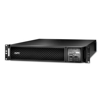 UPS Smart SRT APC SRT1500RMXLA 1.5kVA/ 1.35kW rack 2U 120V LCD 6 contactos NEMA 5-15R online alta densidad doble conversión