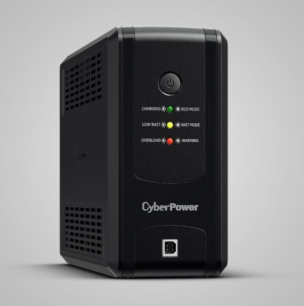 UPS línea interactiva CyberPower  UT550GU 550VA /  275W AVR 8 NEMA 5-15R (4 c/protección bat.) 1 puerto USB Tipo B Green Power