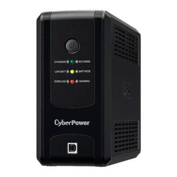 UPS línea interactiva CyberPower UT750GU 750VA /  375W AVR 8 NEMA 5-15R (4 c/protección bat.) 1 puerto USB Tipo B Green Power