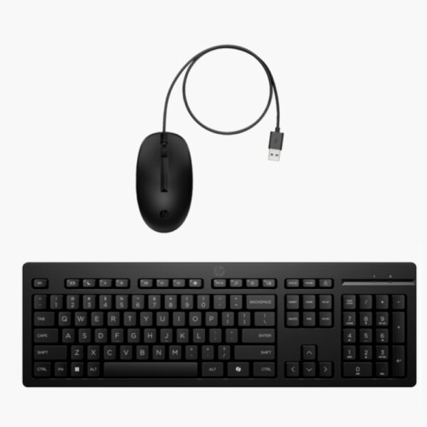 Kit de teclado y mouse óptico  HP  225 1200DPI  AX2Y7AA 1acs