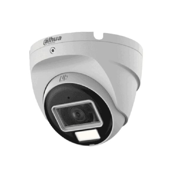Camara Dahua DH-HAC-T2A21N-U-IL-A domo 2 mpx  lente 2.8 mm 100 gds IR 30 m  Microfono Incorporado  metalica