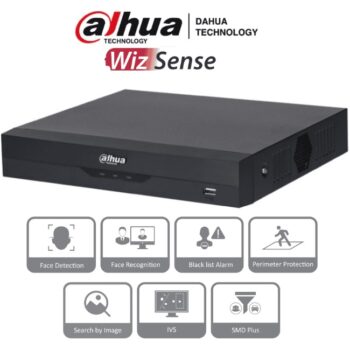 NVR Dahua DHI-NVR2116HS-I2 8 mpx 16 canales IP con IA rendimiento de 144 mbp HDMI&VGA
