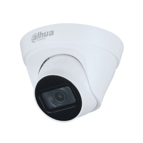 Camara Dahua DH-IPC-HDW1230T1P-A-0280B-S6  IP domo 2 mpx lente 2.8 mm IR 30 m metalica 102 gds ranura microsd  wisense PoE IP67