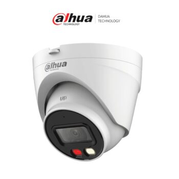 Camara Dahua DH-IPC-HDW1239VP-A-IL-0280B IP domo 2 mpx lente 2.8 mm IR 30m plastico exterior con microfono  Iluminador dual/ Detección humana/ SMD