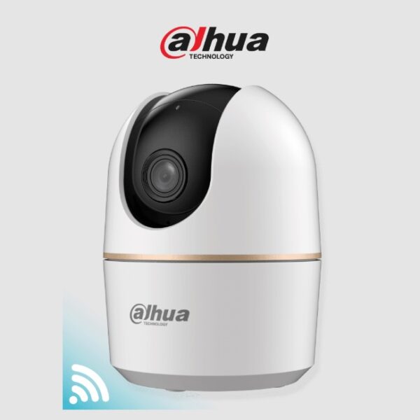Camara Dahua DH-H5A IP Domo Motorizado Wifi 5 mpx IR 10m exterior plastico audio /microsd  detección de humanos