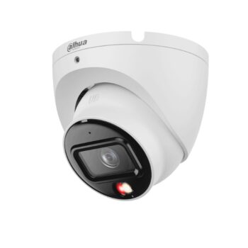 Camara Dahua DH-IPC-HDW1839T-A-IL IP domo 8mpx lente 2.8 mm y angulo de visión de 105 IR 30m Equipado con iluminador dual  microfono integrado