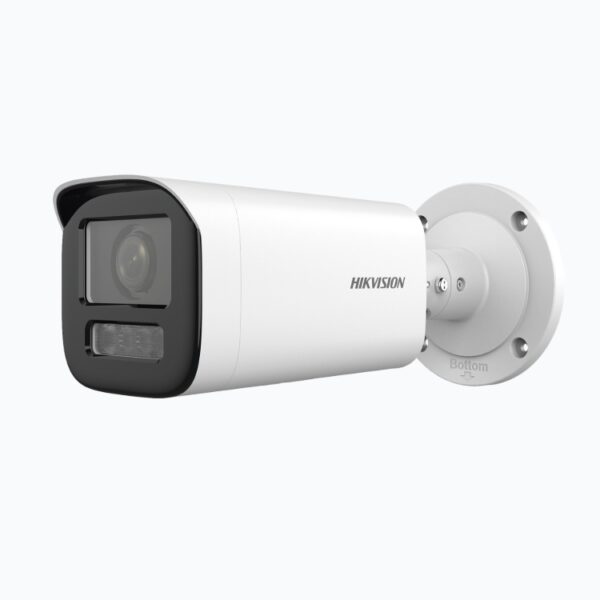 Camara Hikvision DS-2CD3641G2-LIZS Ip bala 4 mpx lente Motorizado 2.7 a 13.5mm Dual Light (50 mts IR + 50 mts Luz Blanca) / Exterior IP67 / WDR 120 dB / PoE /