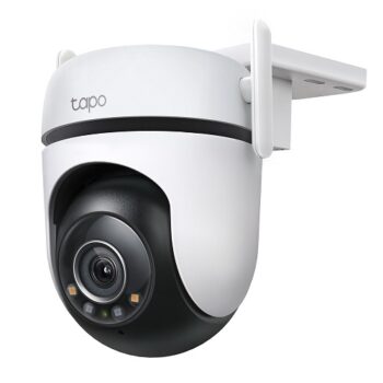 Cámara vigilancia Wi-Fi TP-Link Tapo C520WS 2K 4MP IP66 pan/tilt 360 exterior detección movimiento audio 2-vías visión nocturna color Starlight