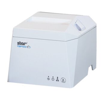 Miniprinter Starmicronics TSP143IVUE Color gris Impresora Ternica  cutter Ubs-C  Ethernet  CloudPRNT auto cutter y fuente integrada ideal para punto de venta