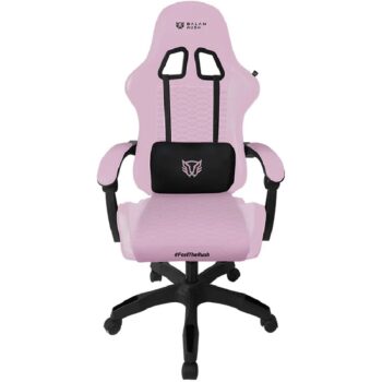 Silla Gamer Balam Rush Power Rush V2 Ergonomica Reclinable Rosa/Negro
