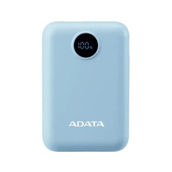 Cargador ADATA Power Bank 10000mAh azul claro PC10022-12LB