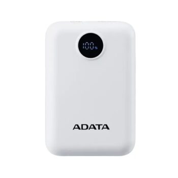 Cargador ADATA Power Bank 10000mAh blanco PC10022-12WH