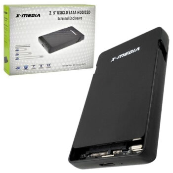 KIT P/CREAR HD 2.5 EXTERNO USB 3.0 SATA SDD 7.0 & 9.5 CLIP ON  XMEDIA EN2279U3