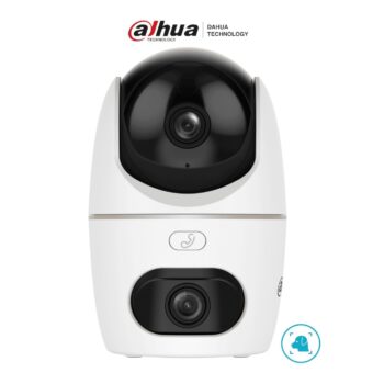 Camara Dahua DH-HPT1539DD-STW-5E2-IL Camara IP PT Dual de 10 Mpx Hero/2 Lentes de 3k/ 30 de IR y Luz Visible/ Boton de Llamada/ Audio 2 vías/ Deteccion