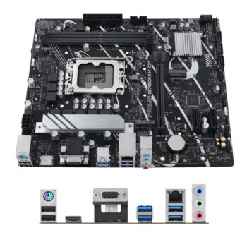 Tarjeta madre Asus Prime B760M-K D4 socket 1700 Gen 12/13/14 2xDDR4 HDMI VGA Micro ATX