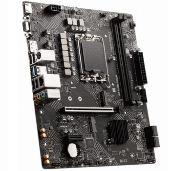 Tarjeta madre MSI Pro H610M-G DDR4 socket 1700 12/13/14a Gen 2xDDR4 HDMI DP VGA Micro ATX