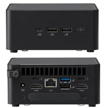 Computadora Asus Mini PC NUC 14 PRO Core Ultra 7 155H 2xSODIMM DDR5 2xHDMI 2xDP