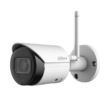Camara Dahua DH-IPC-HFW1430DS-SAW IP bullet WIFI 4 mpx lente 2.8 mm IR 30 m metalica microfono 90 gds apertura h.265 IP67